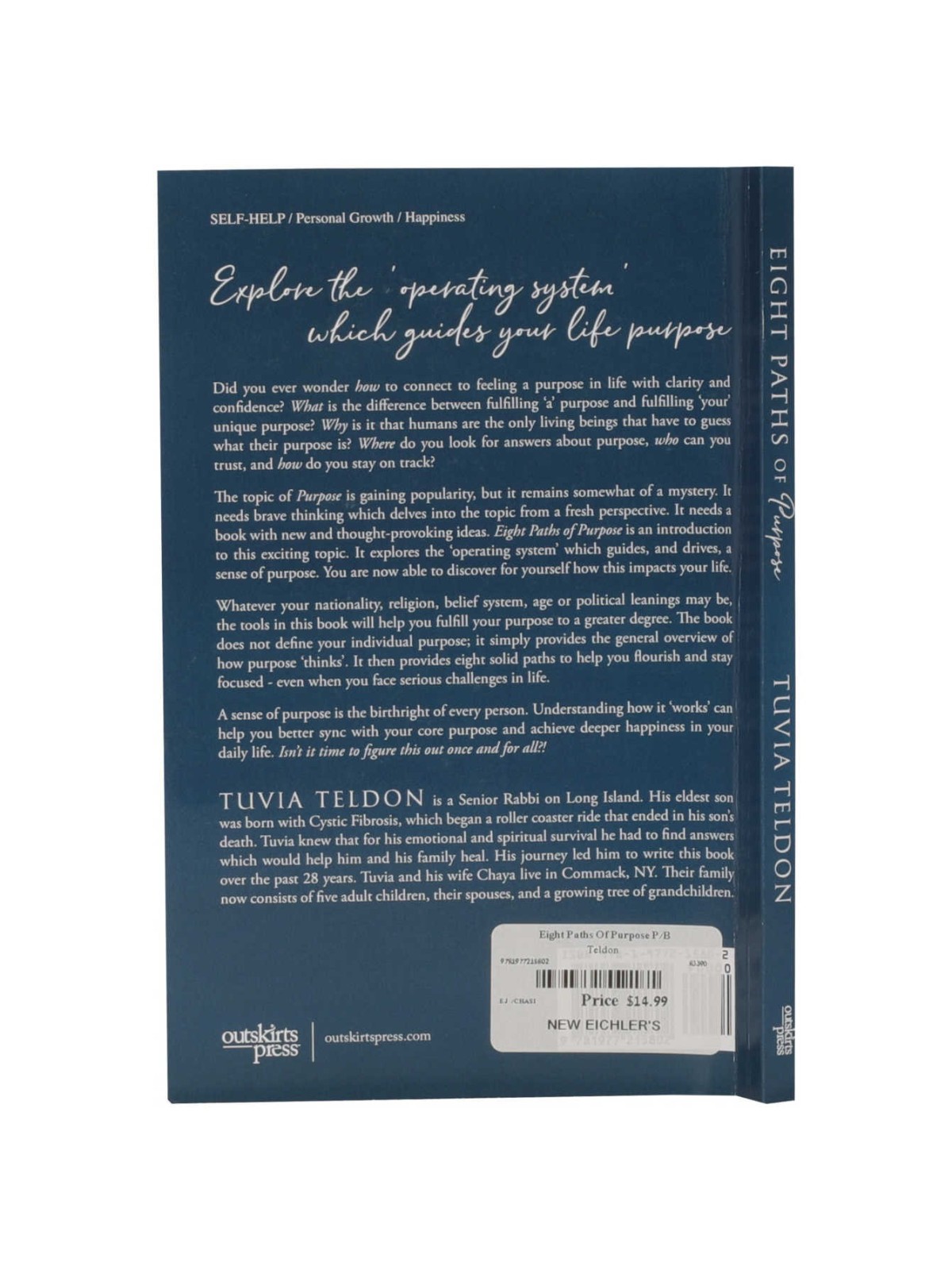 Eight Paths of Purpose - Paperback | Books | Judaica